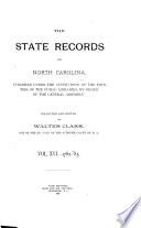 The State Records of North Carolina