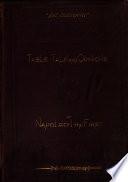 The Table Talk and Opinions of Napoleon Buonaparte