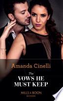 The Vows He Must Keep (Mills & Boon Modern) (The Avelar Family Scandals, Book 1)