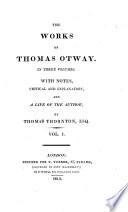 The Works of Mr. Thomas Otway