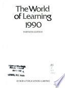The World of Learning 1990