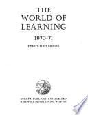 The World of Learning