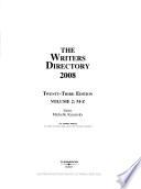 The Writers Directory 2008