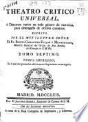 Theatro critico universal