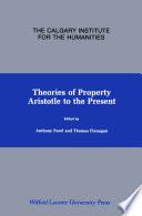 Libro Theories of Property