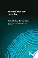 Thomas Hobbes: Leviathan (Longman Library of Primary Sources in Philosophy)