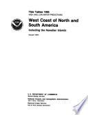 Tide Tables, High and Low Water Predictions, West Coast of North and South America, Including the Hawaiian Islands