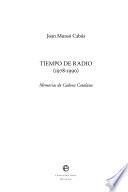 Tiempo de radio (1778-1990)