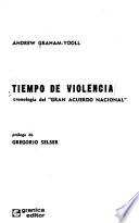 Tiempo de violencia
