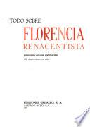 Todo sobre Florencia renacentista