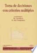 Toma de decisiones con criterios múltiples