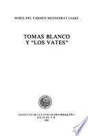 Tomás Blanco y Los vates