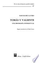 Tomás y Valiente