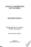 Tonología de la lengua Ticuna (Amacayacu)