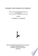 Towards a New European Ius Commune