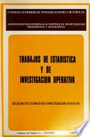 Trabajos de estadística y de investigación operativa