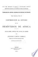 Trabajos del Museo nacional de ciencias naturales