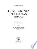 Tradiciones peruanas completas
