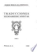 Traducciones mesoamericanistas