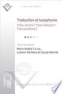 Traduction et lusophonie