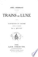 Trains de luxe