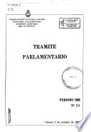 Trámite parlamentario