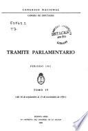 Trámite parlamentario