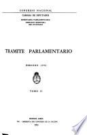 Trámite parlamentario