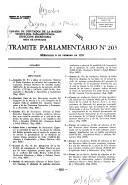Tramite parlamentario