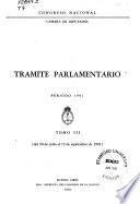 Trámite parlamentario