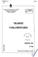 Trámite parlamentario