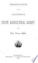 Transactions of the California State Agricultural Society