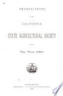 Transactions of the California State Agricultural Society