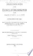 Transactions of the Council of Deliberation for the Bodies of the A.A.S. Rite, in the State of New York