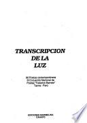 Transcripción de la luz