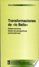 Transformaciones de lo bello