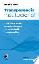 Transparencia institucional