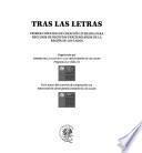 Tras las letras