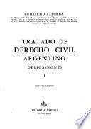 Tratado de derecho civil argentino