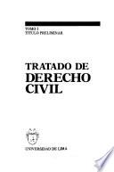 Tratado de derecho civil: Título preliminar
