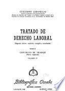 Tratado de derecho laboral