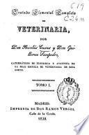 Tratado elemental completo de veterinaria