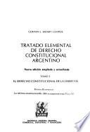 Tratado elemental de derecho constitucional argentino