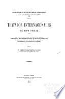 Tratados internacionales de tipo social