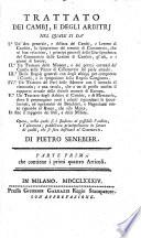 Trattato dei cambj, e degli arbitrj
