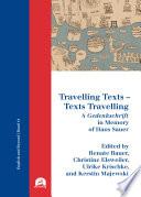 Travelling Texts – Texts Travelling