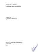Travesías de la escritura en la literatura latinoamericana