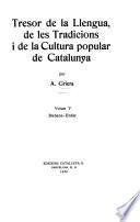 Tresor de la llengua, de les tradicions i de la cultura popular de Catalunya