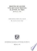 Tristán de Leonís y el rey don Tristán el joven, su hijo