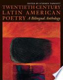 Twentieth-Century Latin American Poetry